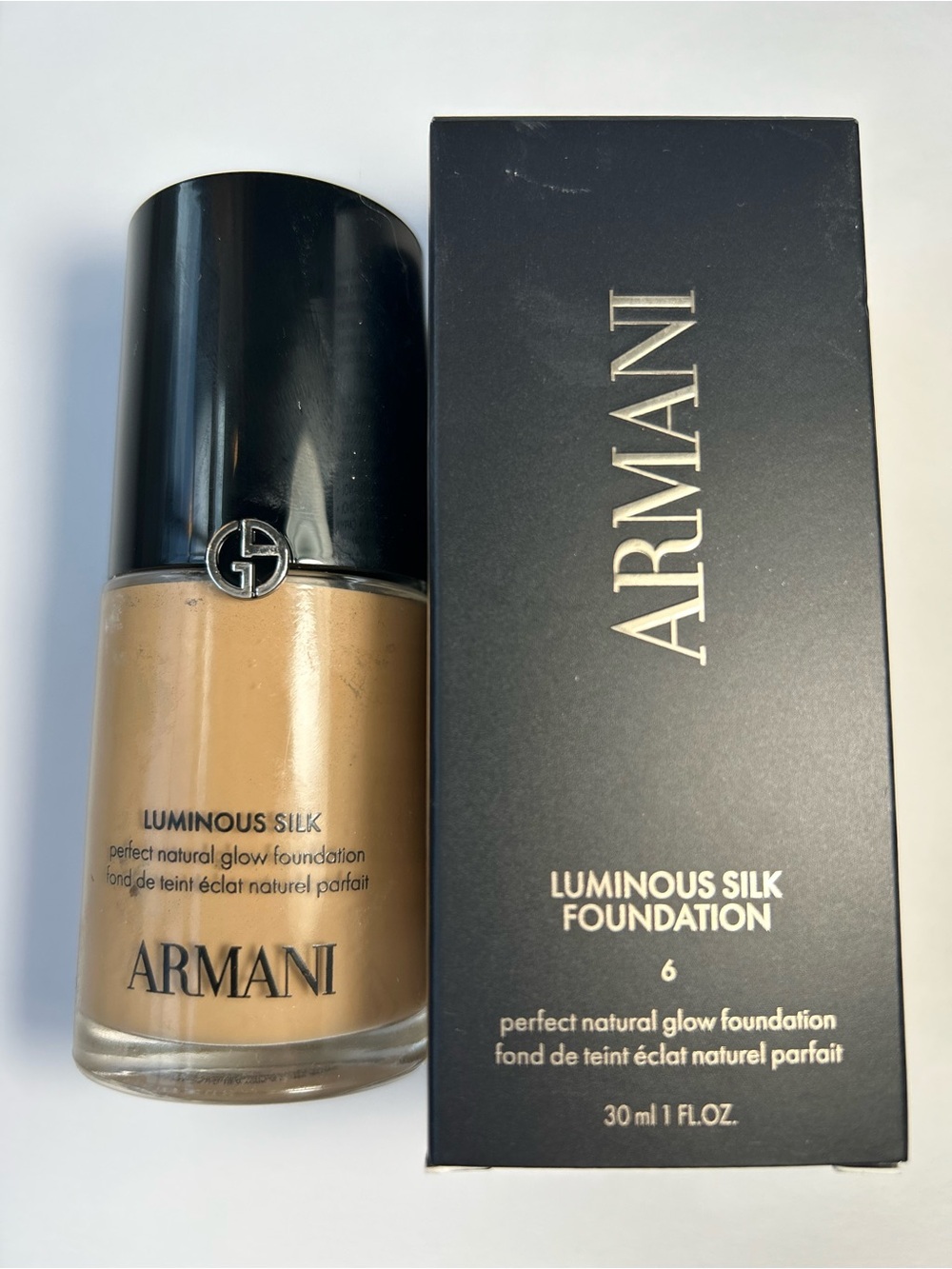 NWT🌷(#6) Giorgio Armani Luminous Silk Natural Glow Blurring Foundation